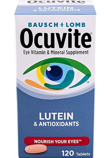 Bausch & Lomb Ocuvite with Lutein 120 Tablets