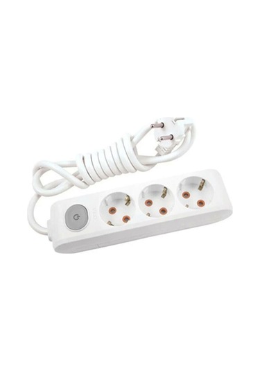 Viko 3 Lü 5 Mt Anahtarlı Multilet Priz