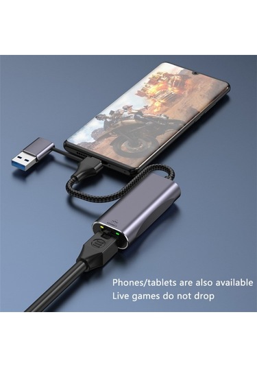 Sones Dizüstü Bilgisayar, Tablet Pc, Telefon Ve Yerleştirme İstasyonu İçin T30b Usb/type-c - Gigabit Hub Adaptörü