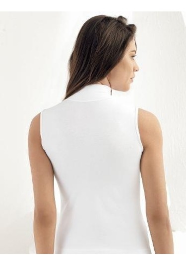 Şahinler Bayan Balıkçı Yaka Kısa Kollu Likralı Atlet B1035