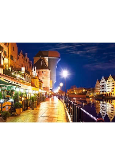 Castorland 1000 Parça Puzzle Gdansk Waterfront At Night