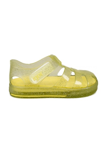 Igor 10265 K Star Glitter Sarı Kız Çocuk Sandalet Sarı