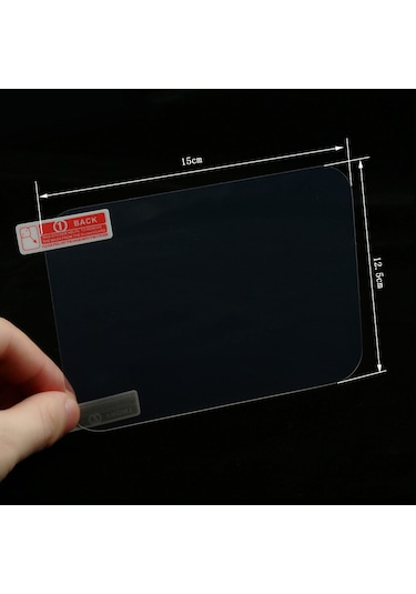 Jeemson Hud Yansıma Filmi, 15x12.5cm Pet Materyal, Ekranı Daha Net Görünür Kılmak İçin, Transparan, 1 Adet
