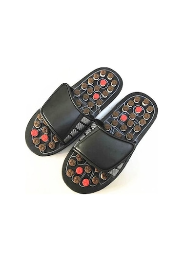 Maoyaya Ud Ayak Masaj Terlik Akupunktur Terapi Masajı Pedikür Hemşirelik Ayakkabı Akupunktur Teknolojisi 260mm Fj Kahverengi Kahverengi