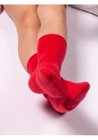 Babushka Renkli Çorap Seti Yüksek Konçlu 54894367 Kırmızı