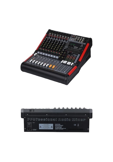 Maxword Dc08-pro 2x99 Dsp Efekt Ses Mikseri 8 Kanal Deck Mixer