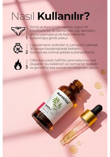 Auravital %100 Saf ve Doğal Niaouli Bakım Yağı 30 ML