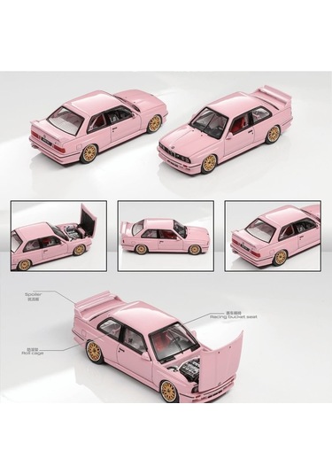 Mortal Model Bmw E30 M3 Group A Valentine's Day Limited Edition Pembe Pleksi