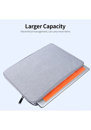 Neevoyu 8 İnç Nylon Tablet Çantası - Zıplayıcı Kapanma, Ultra İnce, İş Ve Günlük Kullanım, Siyah