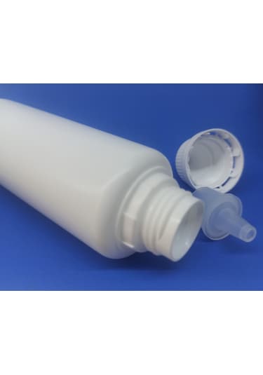 Demethome Boş Plastik Likit Şişe Mürekkep Kolonya Şişesi 100 x 125 ML