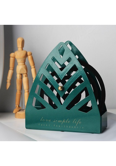 Dolıty Açık Patios Oturma Odası Için Retro Metal Yeşil Yeşil