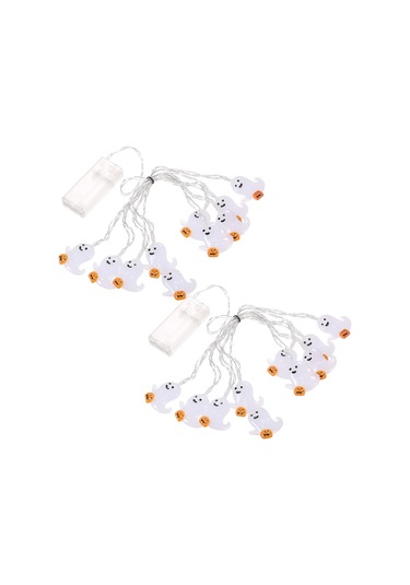 Mufunye Karnaval Dekorasyonu Işık Şeridi, Beyaz Hayalet Tadı