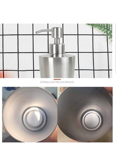 Tongxida Bosphorusboutique Vn Sones Şişesi Şişesi Sh101 Sabunluk Paslanmaz El Dezenfektanı Deterjanı Çelik Bulaşık 304 Uo Diğer