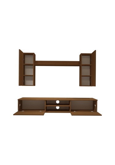 Decoraktiv Eko 7 Mdf Dvd Tv Ünitesi Tv Sehpası Ceviz