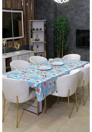 Sufre Sıvı Geçirmez Masa Örtüsü Sofra Bezi Sofra Örtüsü Piknik Örtüsü Çağla Yeşili