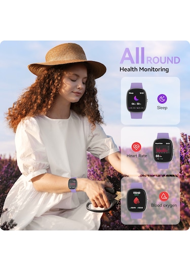 Samdoo Anyloop Alw1 1.69" Tft Ekranlı Spor İzleyici Akıllı Saat (İthalatçı Garantili)