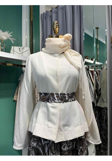 Hewes Keten Etekli Takım - Kahverengi - 1 Kahverengi