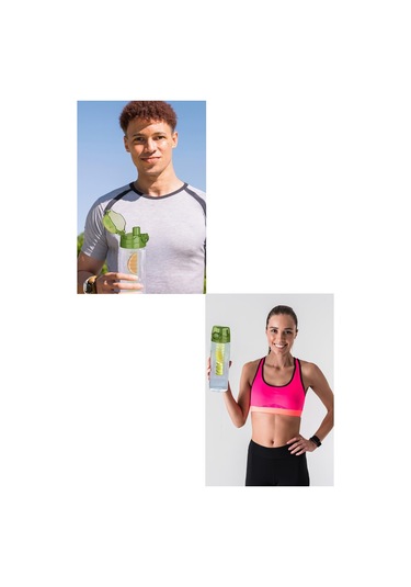 Cascada Sızdırmaz Kilitli Detoks Su Şişesi Sporcu Matarası 700 ML