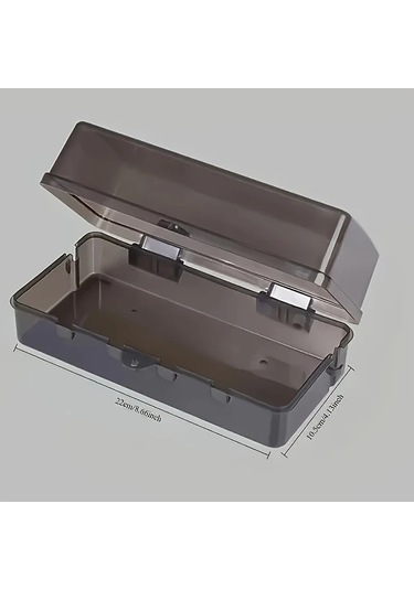 Fastbuy Outdoorsu Elektrik Kabin Kutusu Beyaz Minimalist Toz Gecirmez Hava Dayanikli Saffaf Kaplı