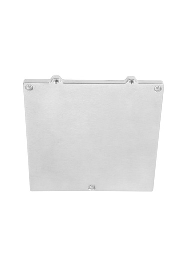 Tenfowee Voron V0/v0.1 3d Yazıcı Z Ekseni Isıtma Yatağı Destek Plakası - 120x120x6mm Alüminyum Levha, M3 Yuvarlak Delikli, Isı Dayanıklı, Keskin İşçilik