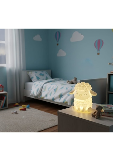 Led Aydınlatmalı Kuzucuk Gece Lambası