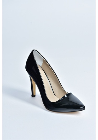 Fox Shoes  Siyah Rugan İnce Topuklu Kadın Stiletto L253971508
