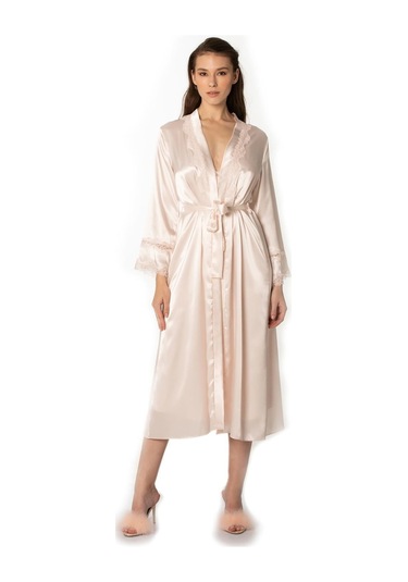 Pierre Cardin 6960 Kadın Saten Altılı Set - İnci Pudra