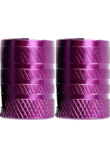 Geeksen Alüminyum Vantilasyon Kapakları Mor Renkli Otomobil Lastik Vana Korumalı Korumalı Tapa Saç