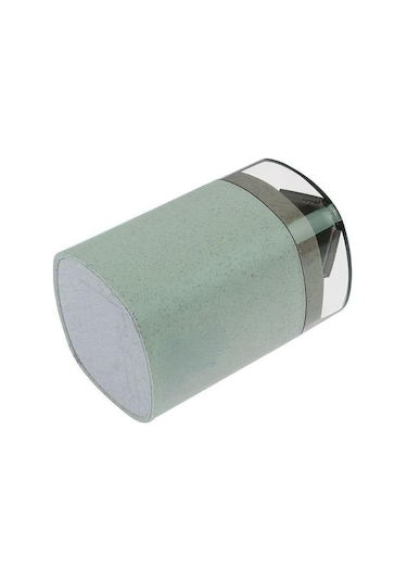 Mor Otomatik Kürdan Tutucu Konteyner Buğday Samanı Ev Masa Kürdan Saklama Kutusu