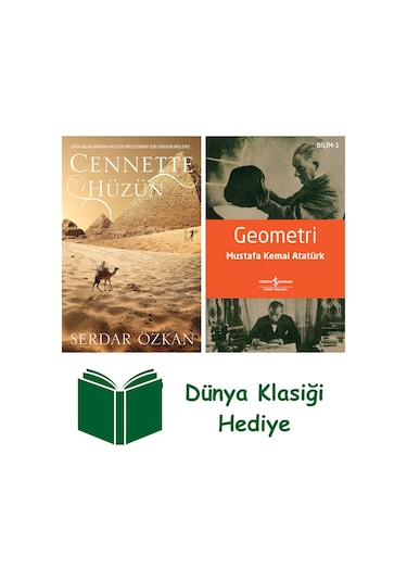 Cennette Hüzün + Geometri + Dünya Klasiği Hediye