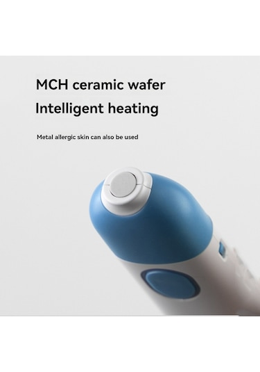 Aubyhe Bhr01 Isıtma Pulse İçin Akne Kaşıntısı Alatı - Usb Şarjlı Ultrasonik Sinek Kovucu - Abs Malzeme 20g