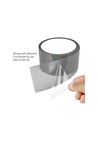 Kosona Sinek Teli Onarım Bandı - Su Geçirmez, Kendinden Yapışkanlı, 5cmx2m Gri