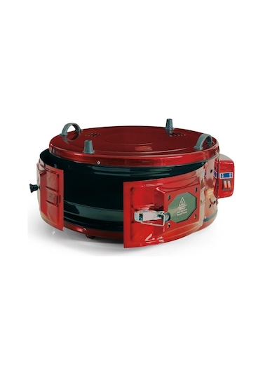 Uğur U002 Lüx Davul Fırın Yuvarlak Bordo Fırın 45 Cm Lüx Standart