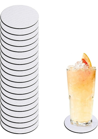 Xurunkeji Sublimasyon Boş Bardak Altlıkları Daire Sublimasyon Boş Bardak Matı Sublimasyon Yuvarlak Isı Transfer Bardak Matı, 3,5 İnç 20 Paket Beyaz Xurunkeji Sublimasyon Boş Bardak Altlıkları Daire Sublimasyon Boş Bardak Matı Sublimasyon Yuvarlak Isı Transfer Bardak Matı, 3,5 İnç 20 Paket Beyaz