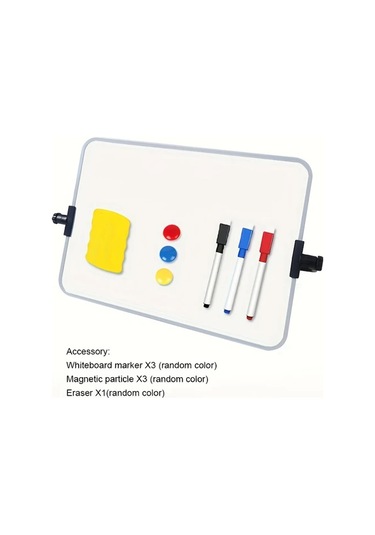 Willowhaven Ayarlanabilir Mavi Beyaz Tahta Seti Manyetik Kalem Silgi Mavi