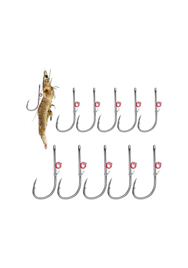 Moveevo Deniz Balıkçılığı İçin Karbon Çelik İğneler, Canlı Yem Sabitleyici, Taşınabilir, 2 3 4 Çeşitli Boyutlar, Tuzlu Su Uygun