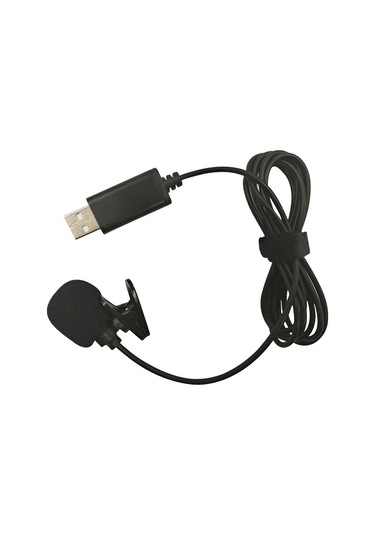 Yifomall Usb Klips Mikrofon - 2m Kablo, Pc/laptop İçin Tak&çalıştır, Konferans/canlı Yayın/kayıt