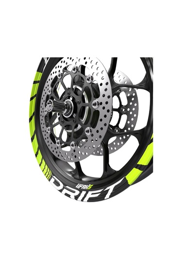 Mondial Drift Jant Şeridi Florasan Sarı