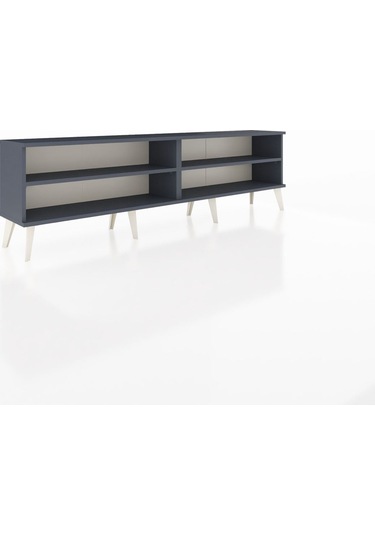 Arges Tv Ünitesi 2 Raflı 176x30x51 Antrasit-antrasit/antrasit Antrasıt/antrasıt