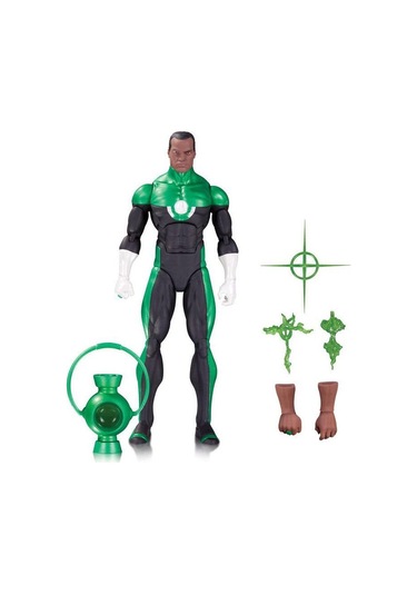 DC Comics Icons: Green Lantern John Stewart Mosaic Figure