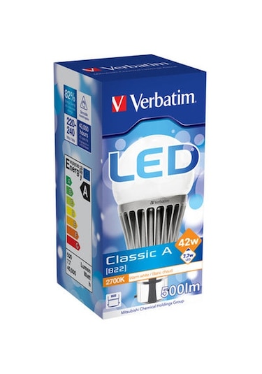 Verbatim Led Classic A B22 7.7w Ampül 052226-14