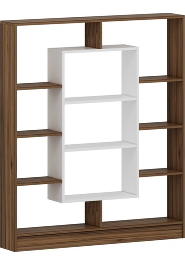 Venüs Kitaplık - Ceviz Parlak Beyaz