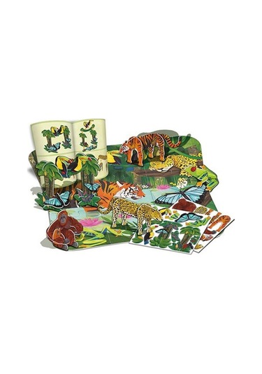 4M 3D Puzzle Yağmur Ormanı 4678