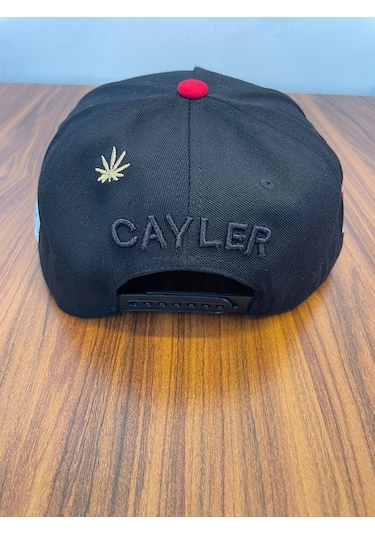 Hamze Amsterdam Nakışlı Hip Hop Snapback Rapper Unisex Cap Şapka Siyah