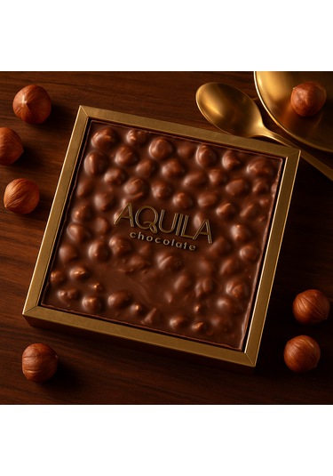 Aquila Chocolate Fındıklı Sütlü Çikolata 250 G