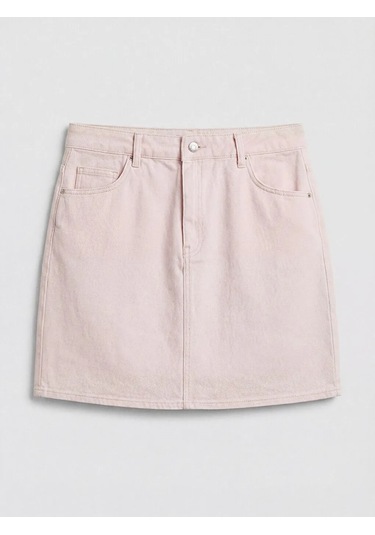 Lc Waikiki Pembe Dar Fit Mini Jean Etek