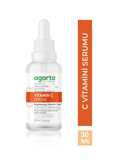 Agarta Aydınlatıcı Koyu Leke Karşıtı Vitamin C Serum 30 ML