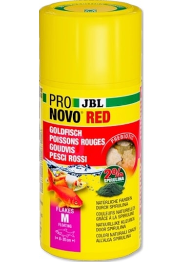 Jbl Pro Novo Red Flakes Medium 45 Gr Kutu Yem