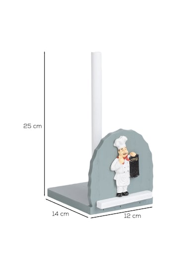 Porsima 2068 Ahşap Dekoratif Kağıt Havluluk Masa Üstü Peçetelik