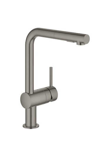 Grohe 30274al0 Minta Tek Kumandalı Eviye Bataryası Siyah